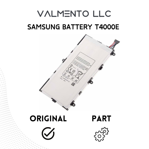 Samsung T4000E Ersatzakku für Galaxy Note 8.0 N5100 – Weiß
